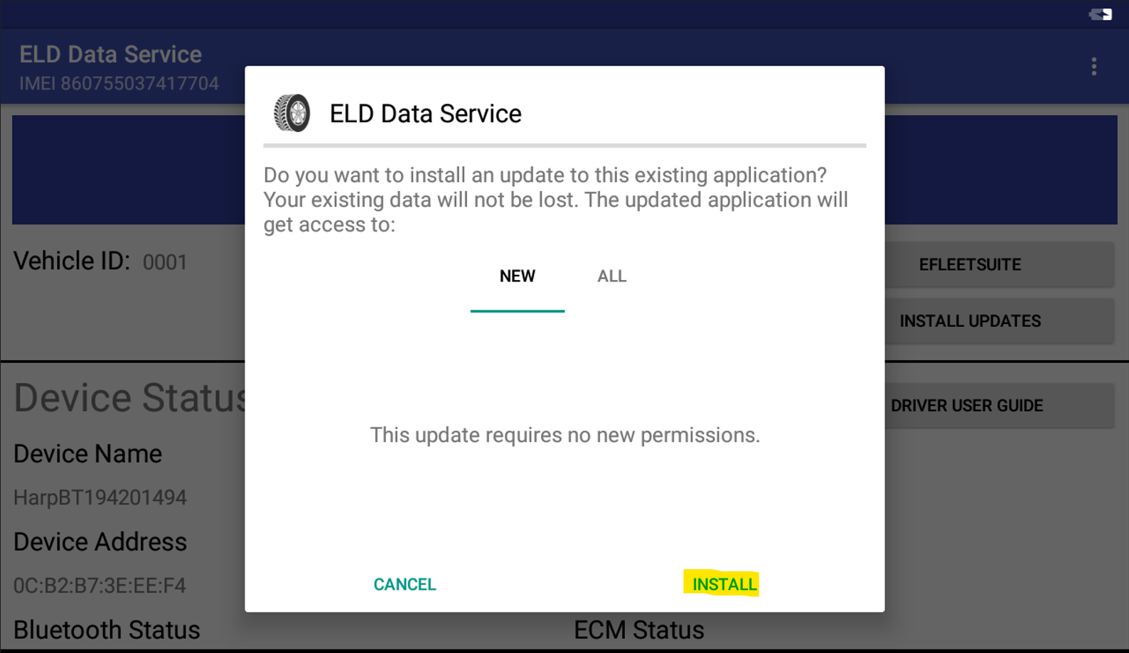 ELD Data Service