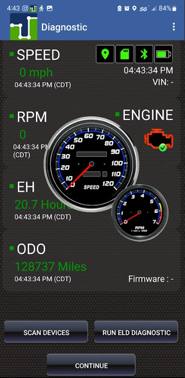 Apollo ELD diagnostics