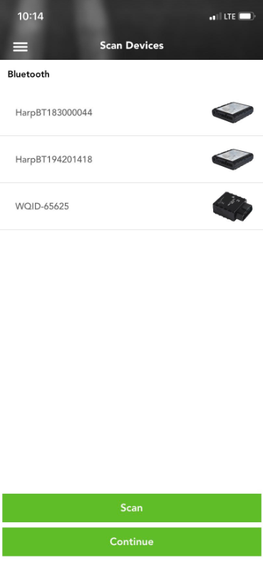 Apollo ELD Scan Devices page